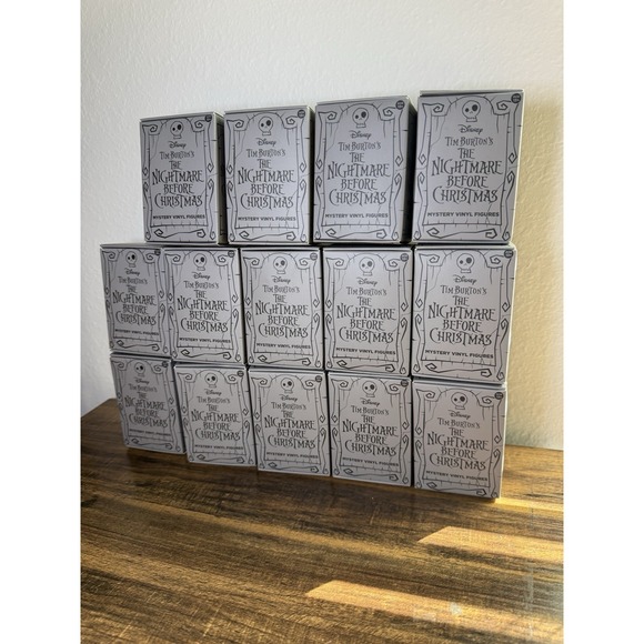 Tim Burton The Nightmare Before Christmas Mystery Vinyl Figures 14 Mystery Boxes - Picture 2 of 7